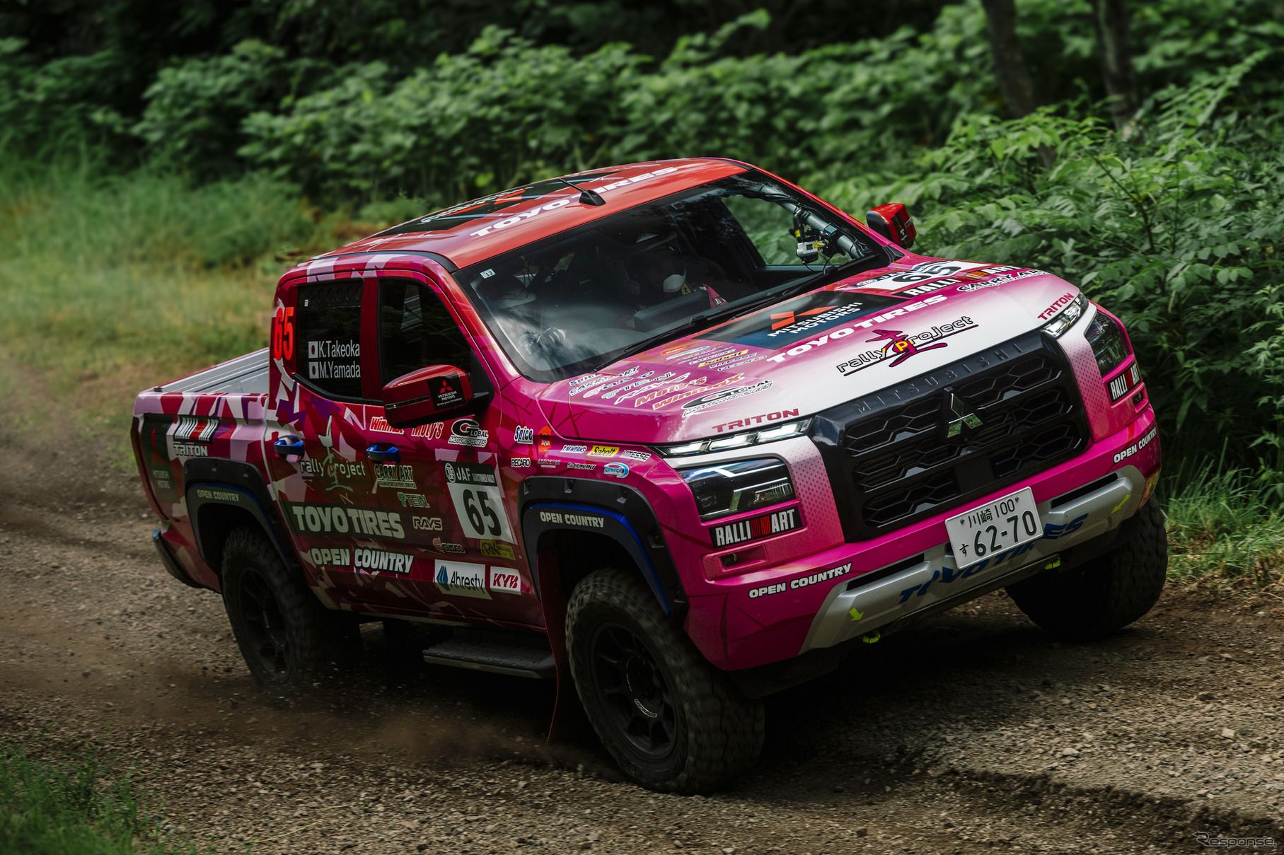 圭rallyproject with MMC TOYO TIRES