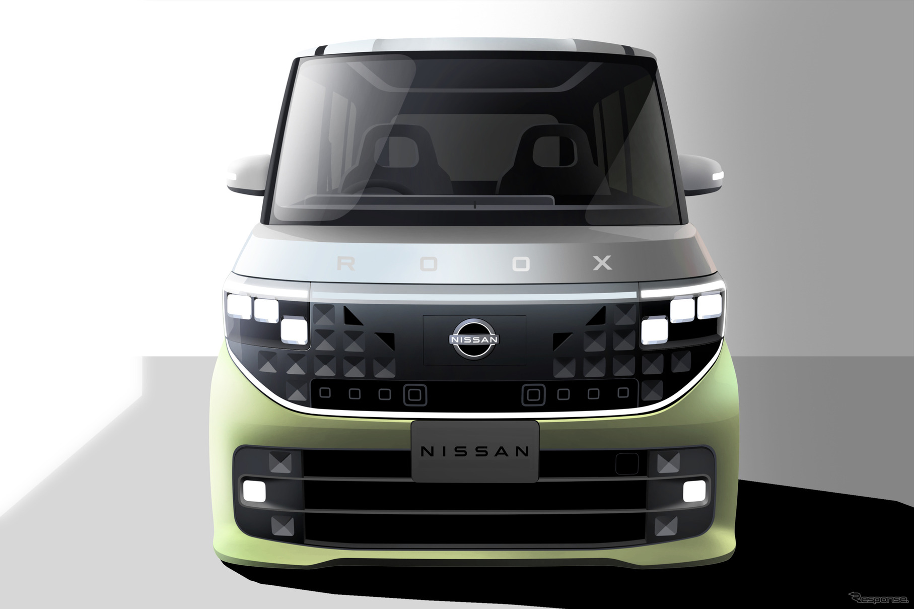日産 ルークス 新型のデザインスケッチ
