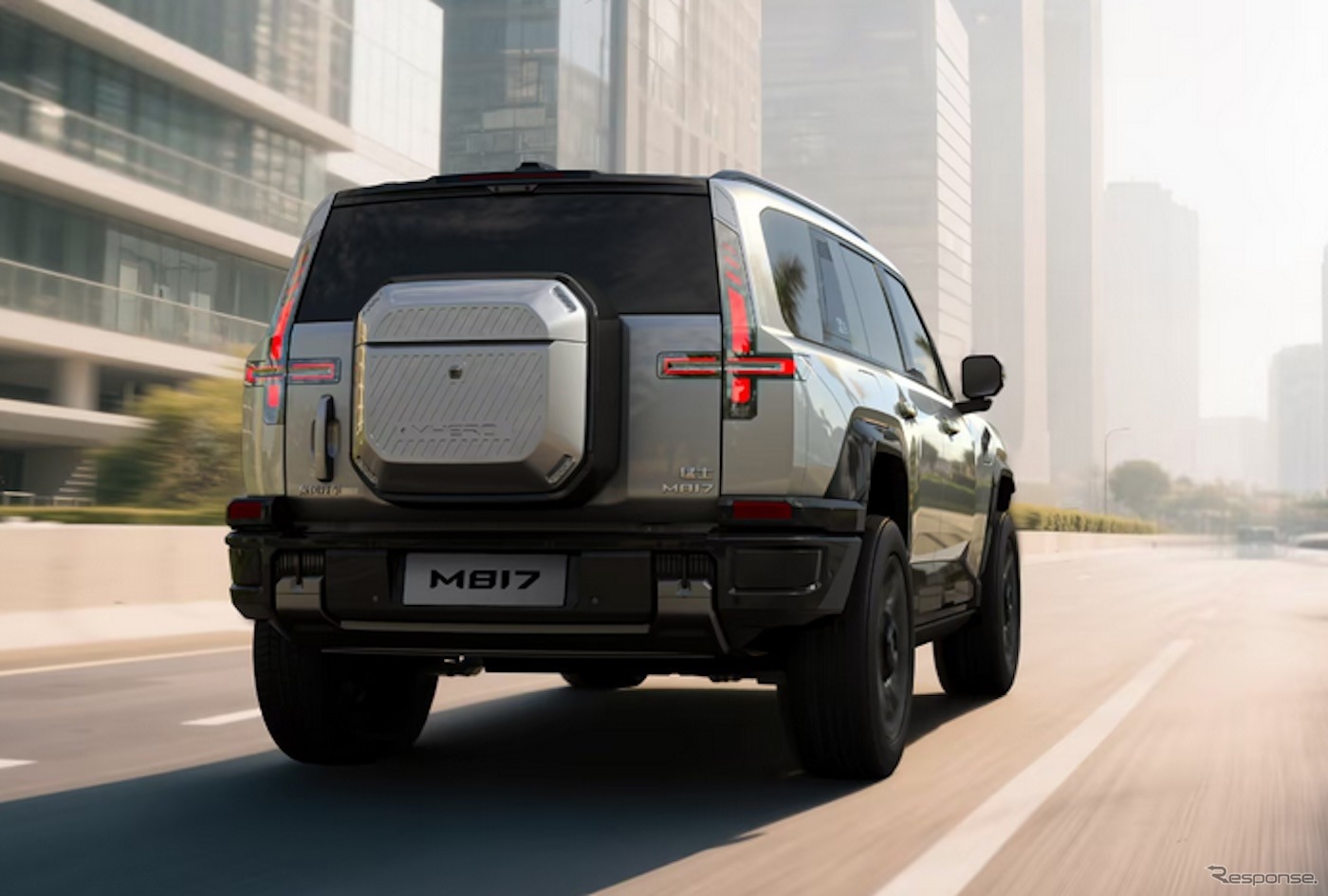 東風猛士の新型オフロード電動SUV『M817』