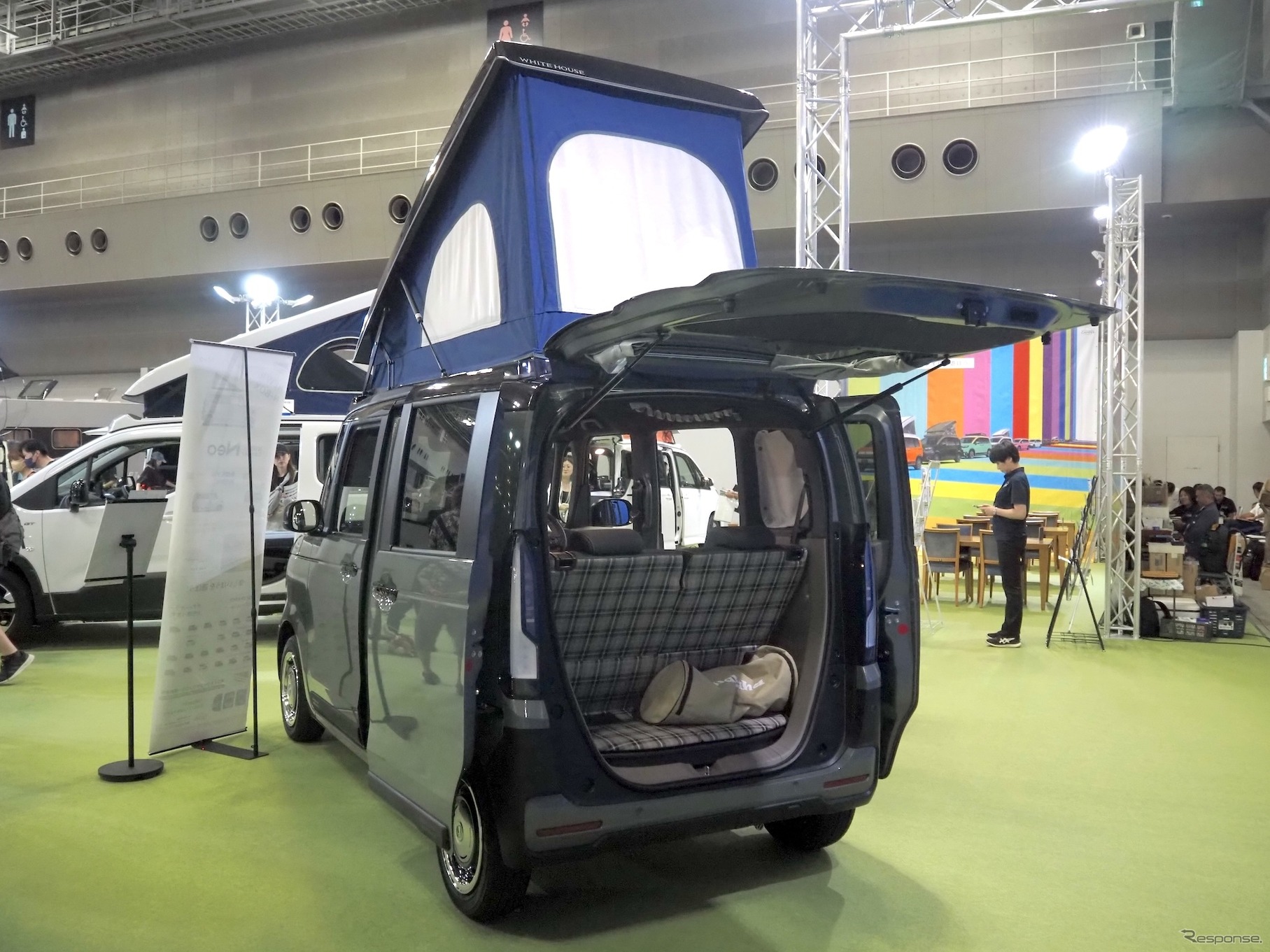ホワイトハウス：N-BOXキャンパーNEO（東京キャンピングカーショー2025）