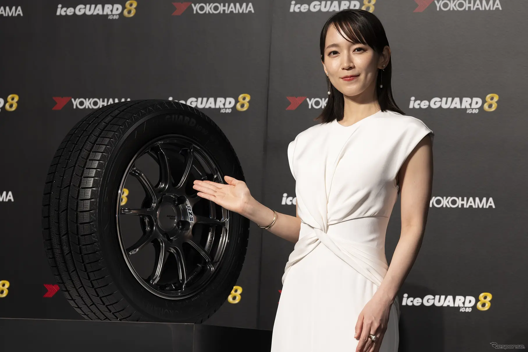 俳優の吉岡里帆さん