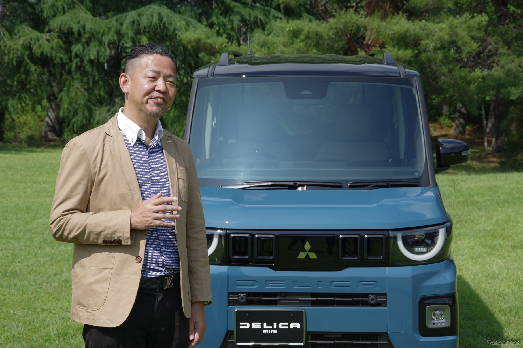 三菱 デリカミニ 新型、開発責任者の藤井康輔さん