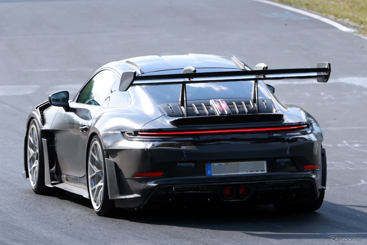 ポルシェ 911 GT3 RS 改良新型のプロトタイプ
