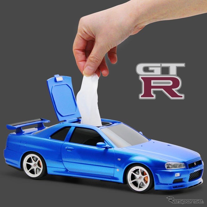 日産『GT-R』（BNR34）のウェットティッシュケース