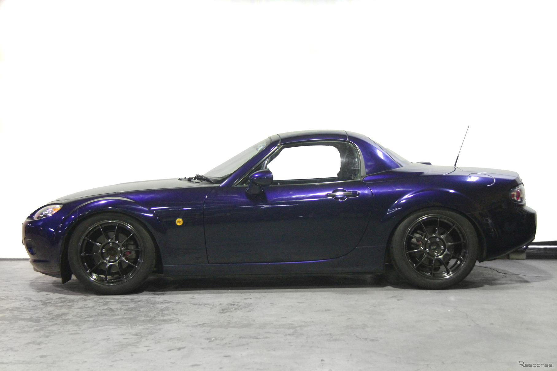 SpecSR　ロードスター装着例（全下げ時：フロント 75mmダウン / リア 64mmダウン）