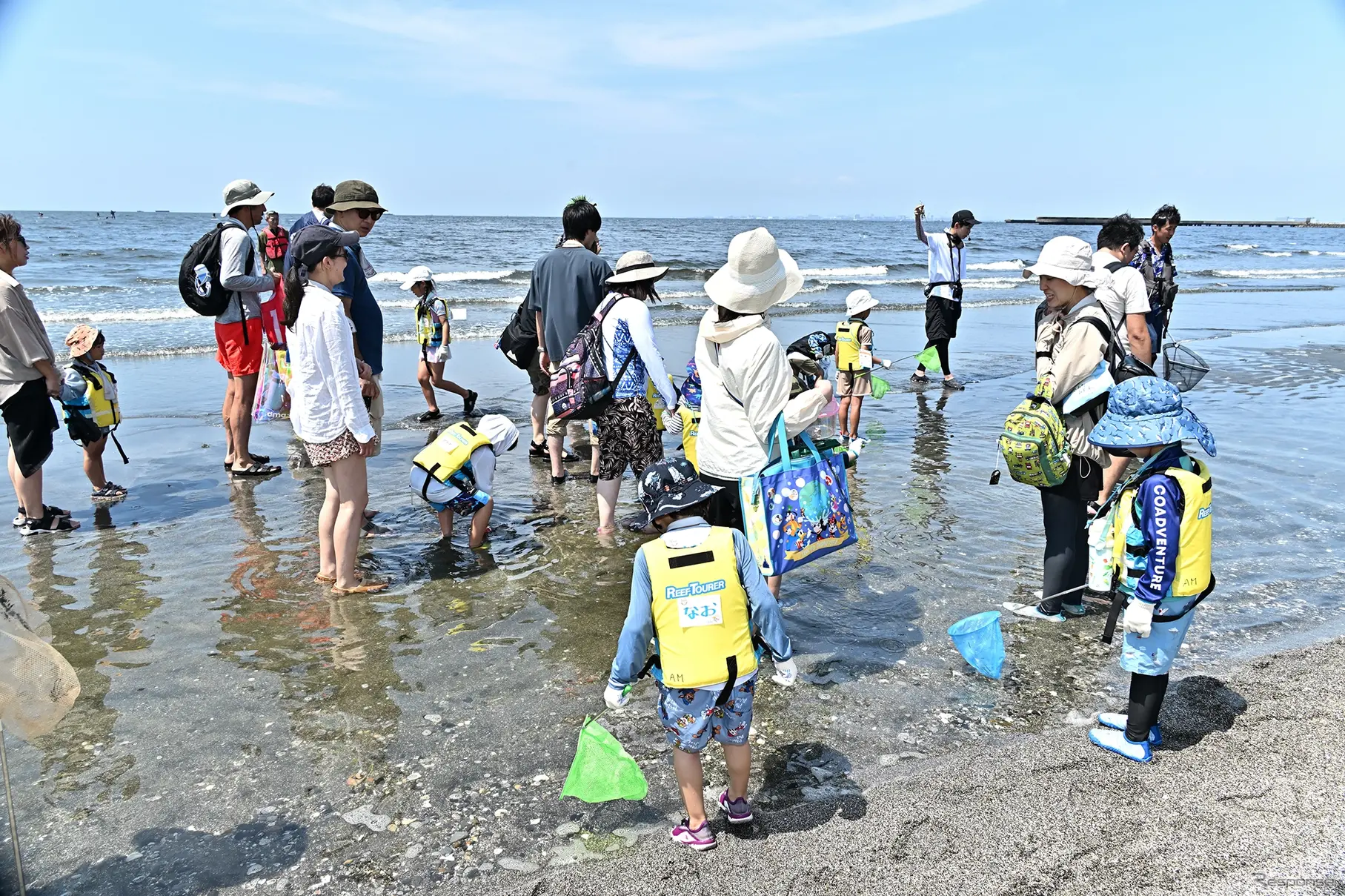 ホンダアクセス子育て応援隊　海の自然体験イベント