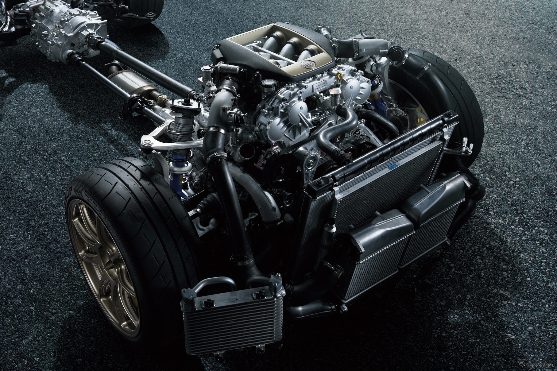 日産 GT-RのVR38DETT型エンジン