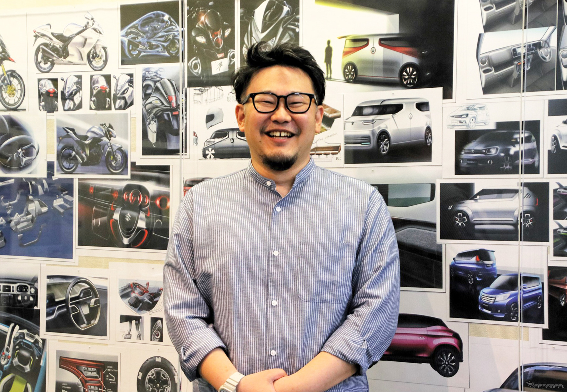スズキ商品企画本部四輪デザイン部エクステリアグループ係長の石川猛さん
