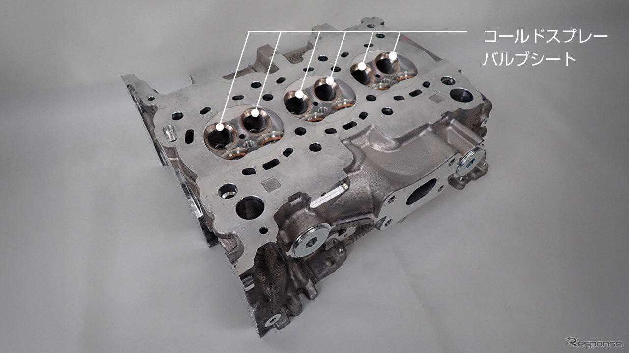 コールドスプレー工法を用いたバルブシートを、新開発のe-POWERエンジンに採用