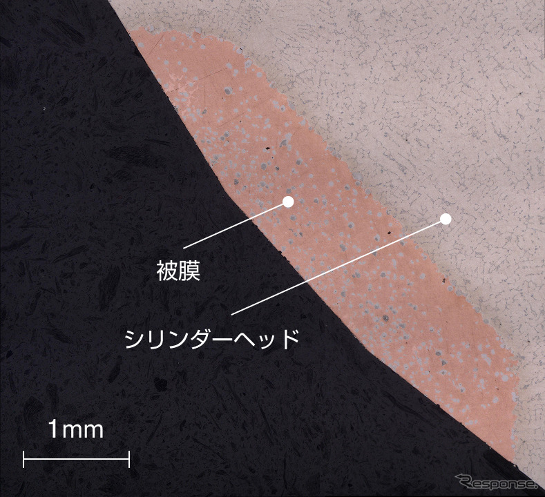 コールドスプレー工法を用いたバルブシートを、新開発のe-POWERエンジンに採用