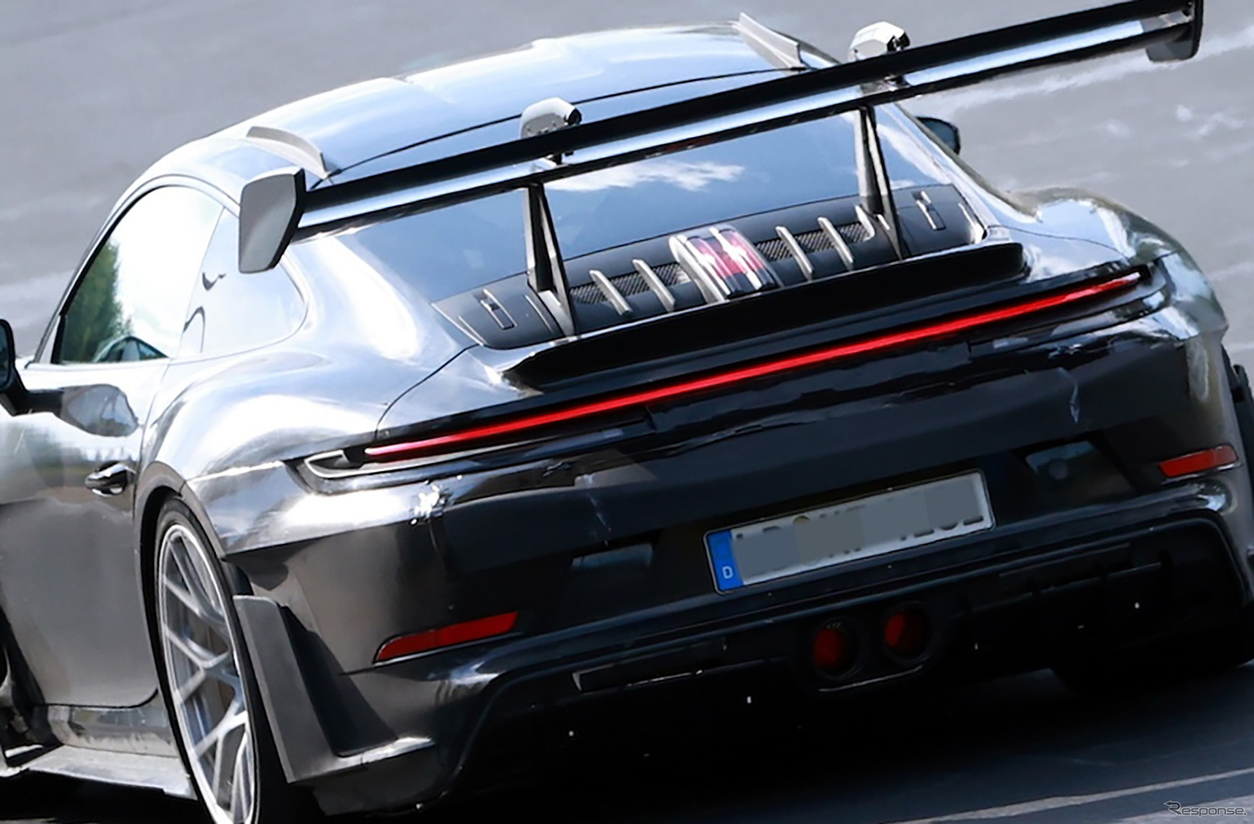 ポルシェ 911 GT3 RS 改良新型のプロトタイプ