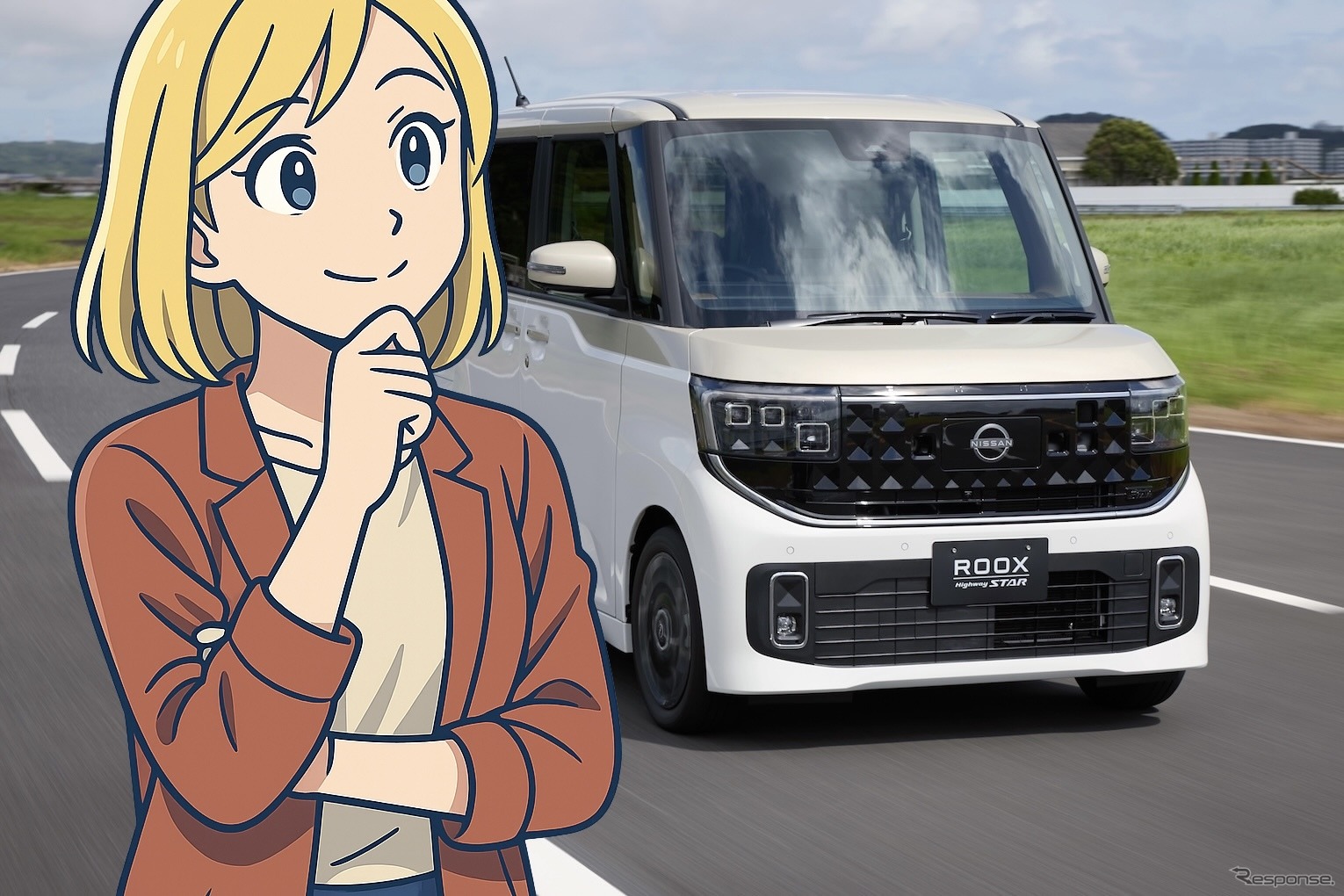 日産 ルークス 新型（イメージ）