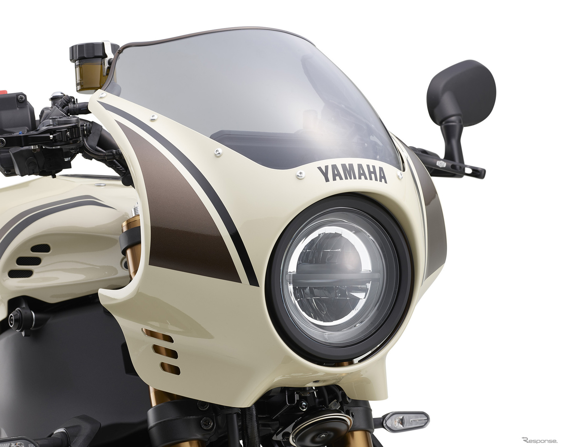 XSR900 2025年モデル用「フロントカウル アイボリー」