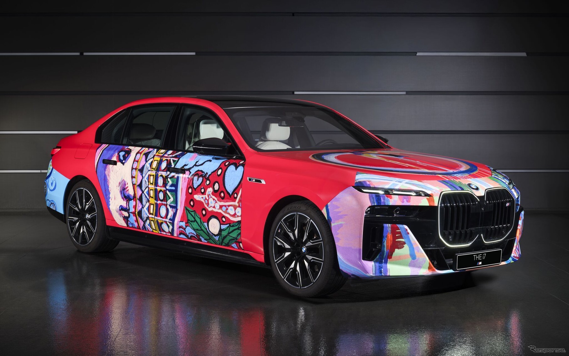 BMW i7のアートカー