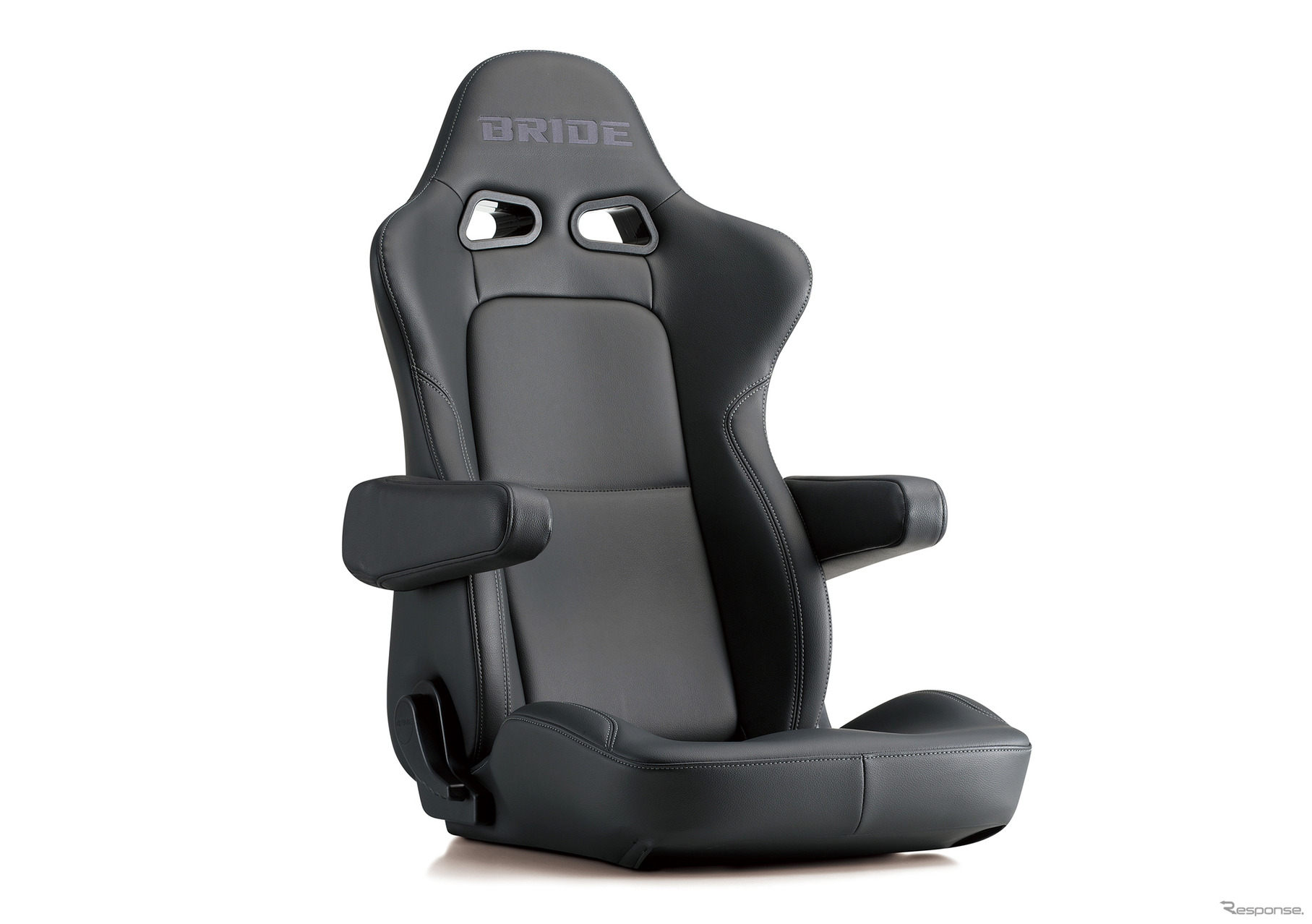 EUROSTERⅡ CRUZ・タフレザーブラック(E54TSR)+別売 有段式アームレスト（P63ARR／P64ARR）