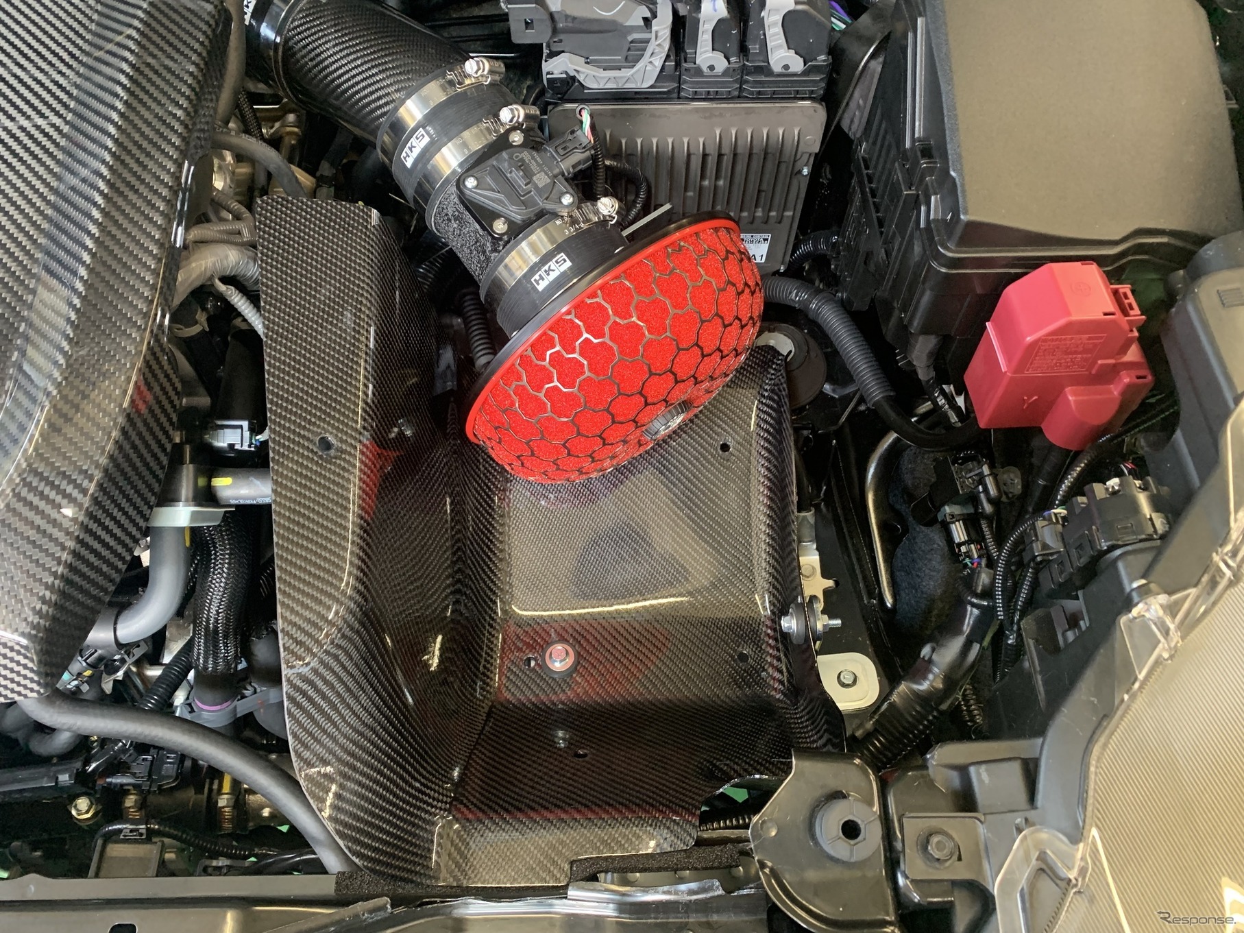 3K綾織カーボン製ヒートインシュレーター