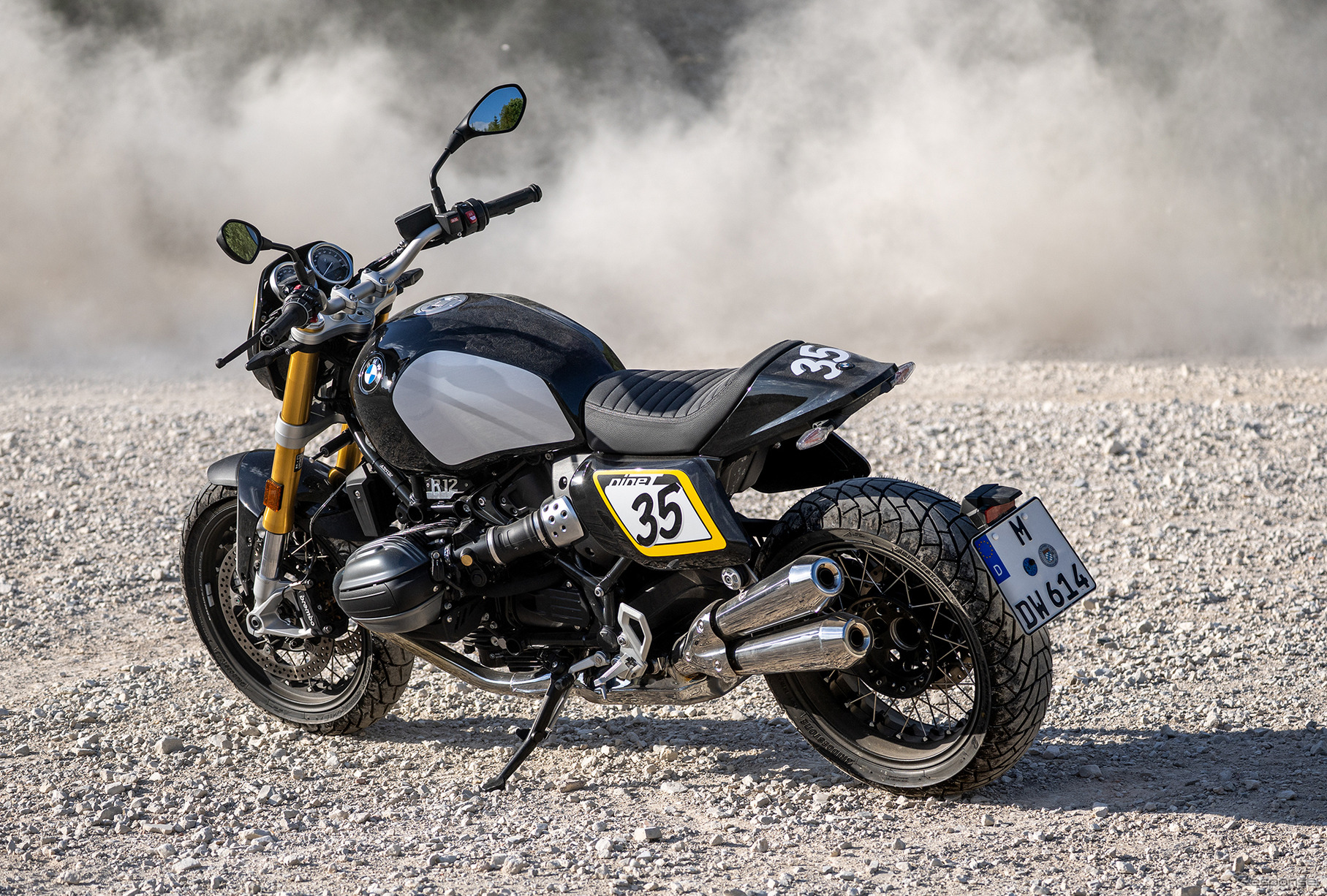 BMW『R 12 nineT』向けのアクセサリーパッケージ「ザ・トラッカー」