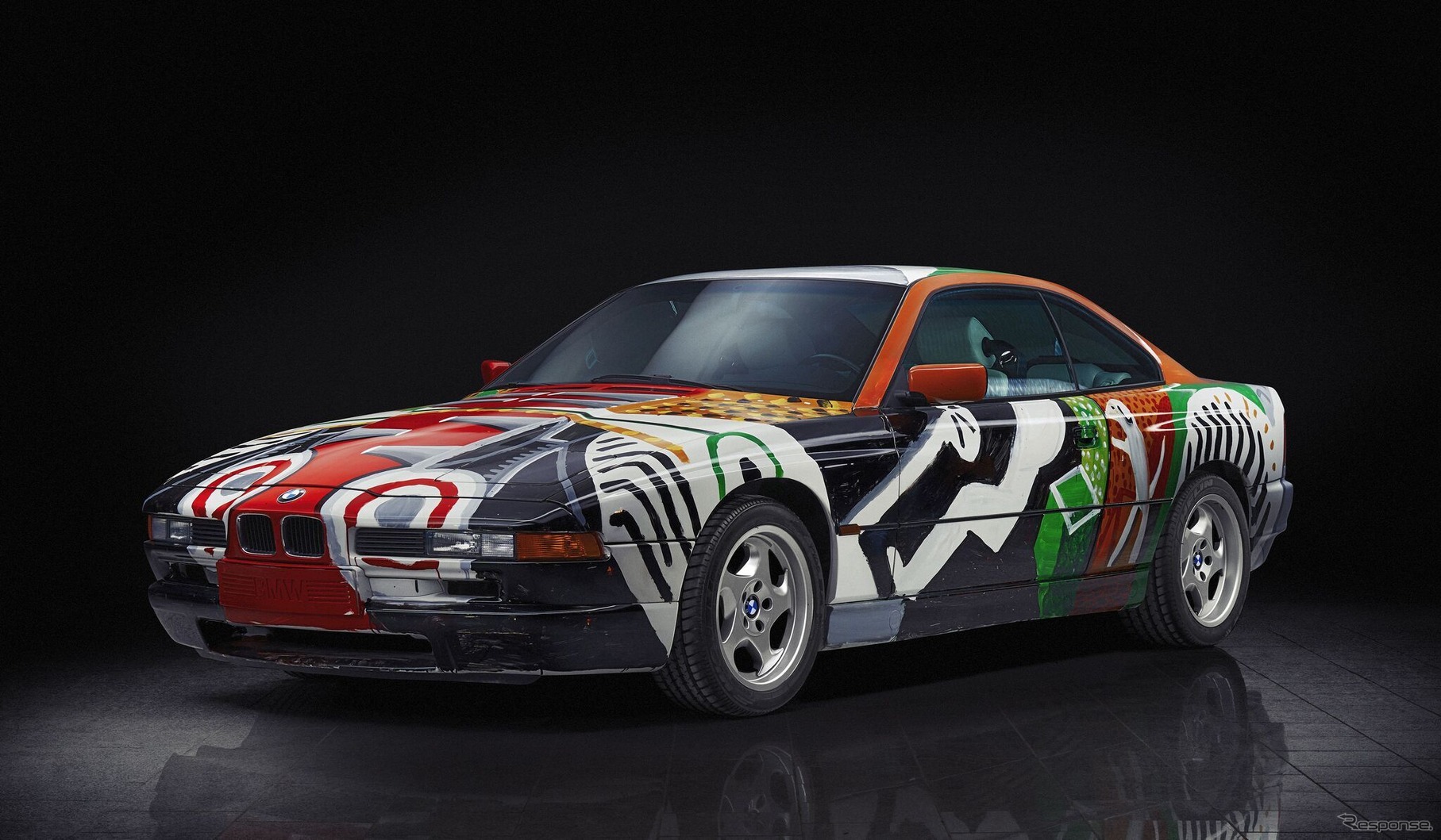 1995年のデイヴィッド・ホックニーのBMW 「850 CSi」