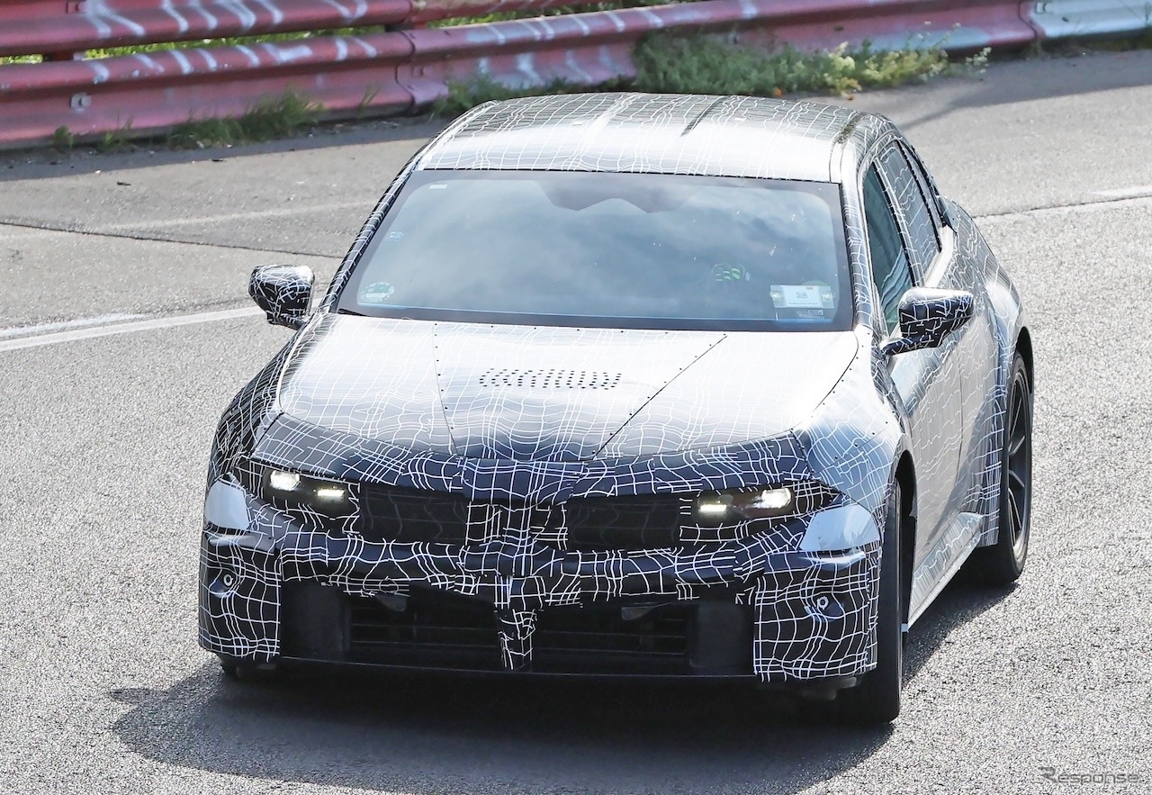 BMW M3 EV版のプロトタイプ