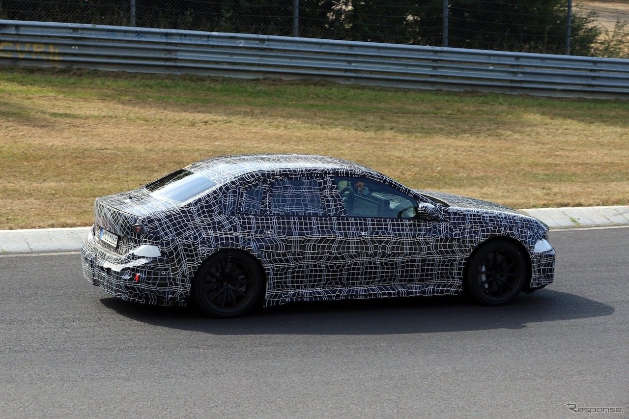 BMW M3 EV版のプロトタイプ