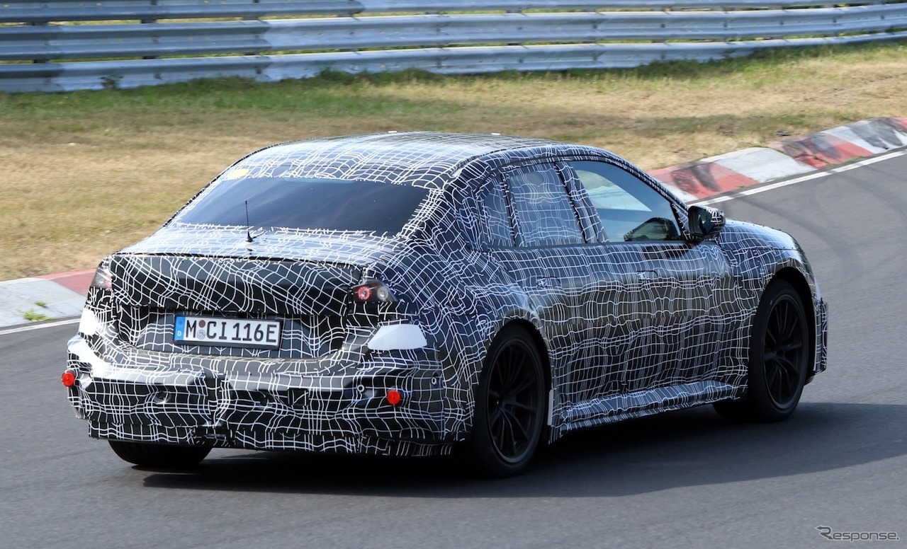 BMW M3 EV版のプロトタイプ