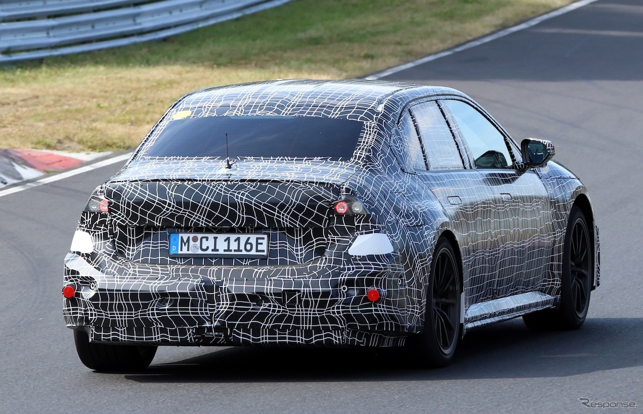 BMW M3 EV版のプロトタイプ