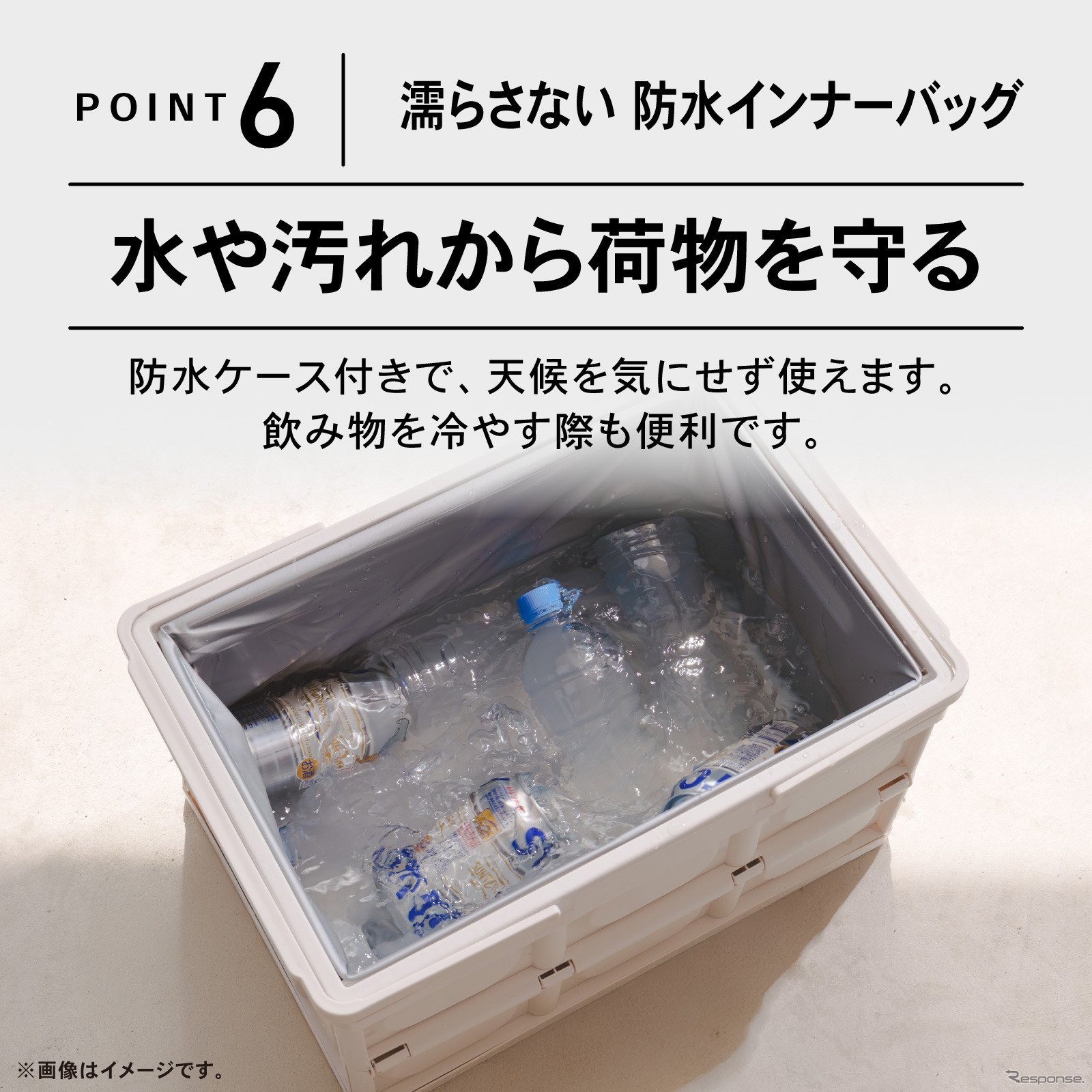 CRAFTWORKSの折りたたみコンテナ
