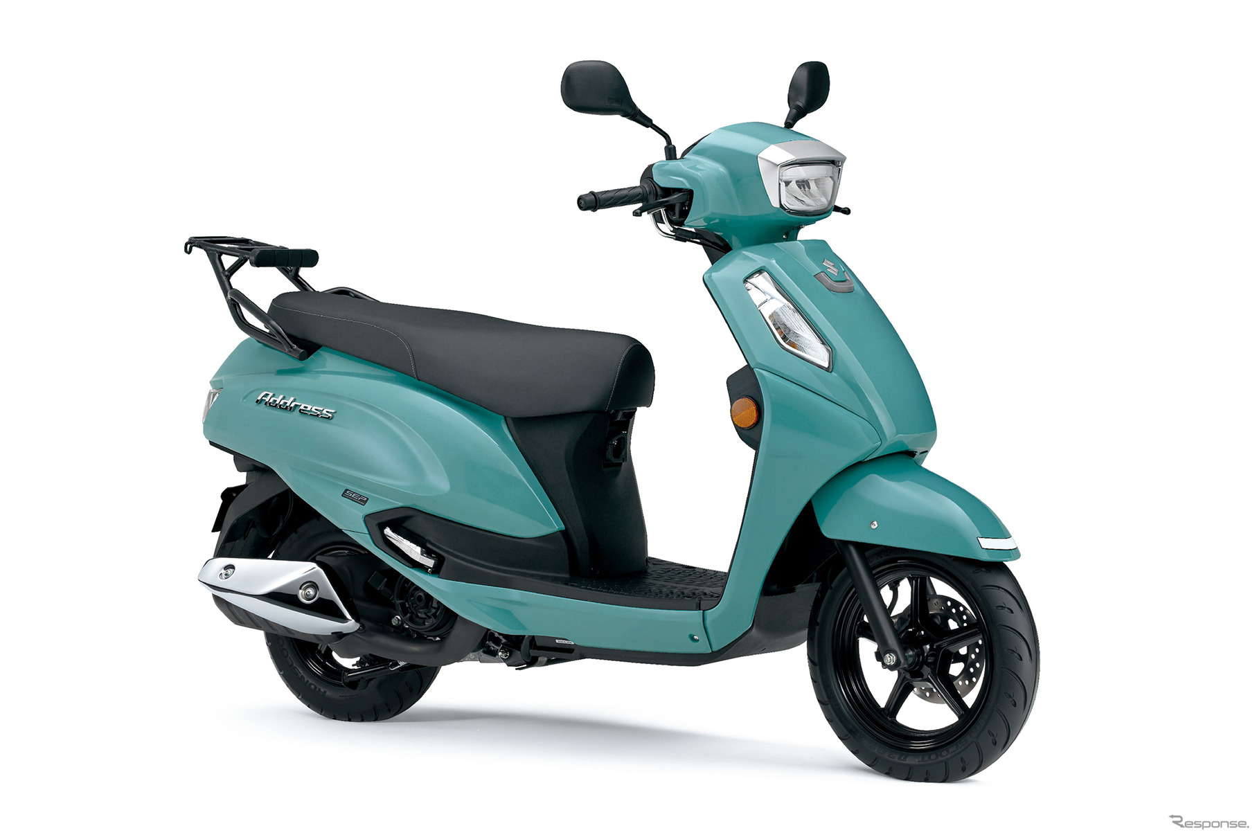 スズキの新型スクーター『アドレス125』（ソリッドアイスグリーン）