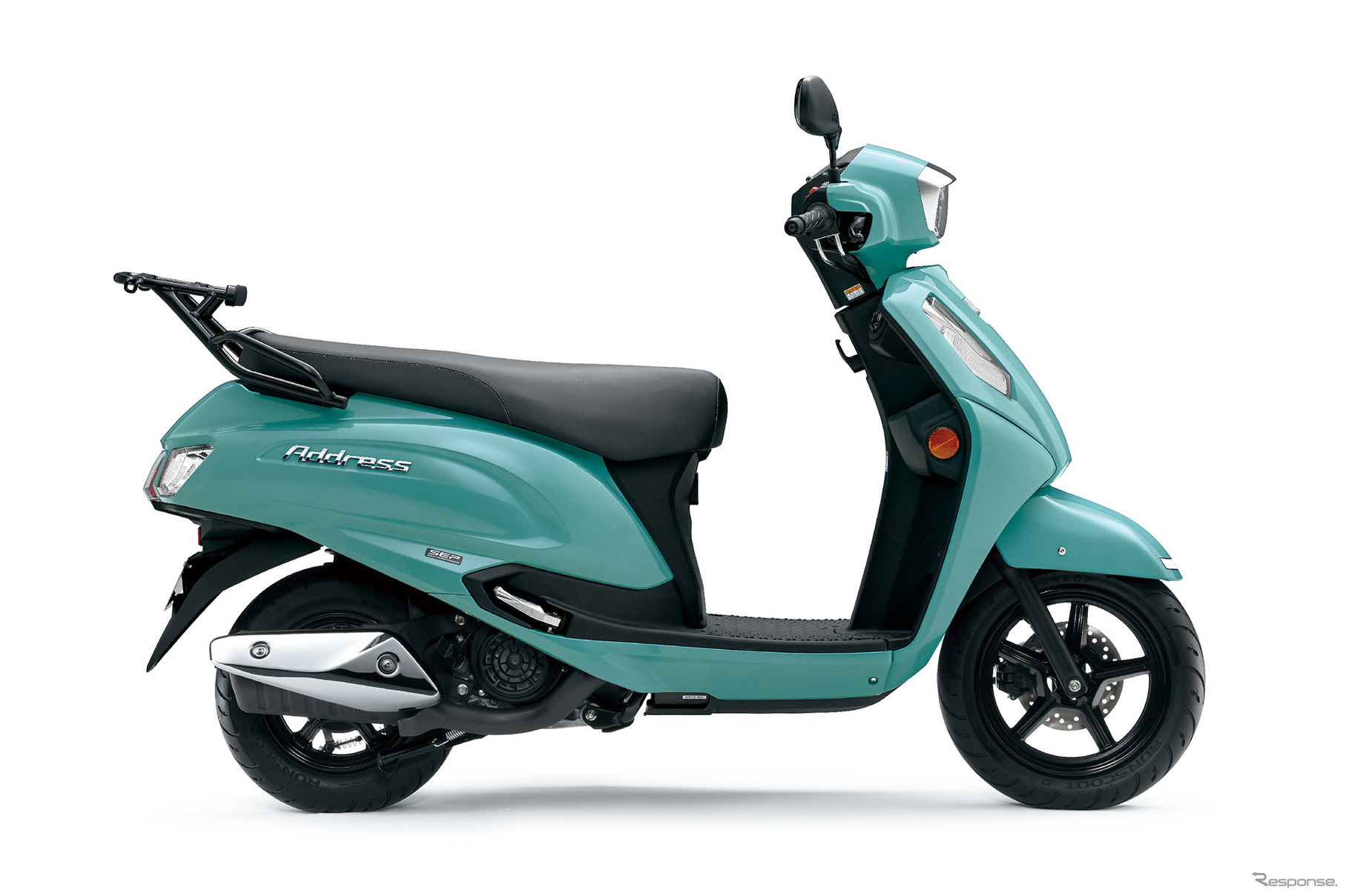 スズキの新型スクーター『アドレス125』（ソリッドアイスグリーン）