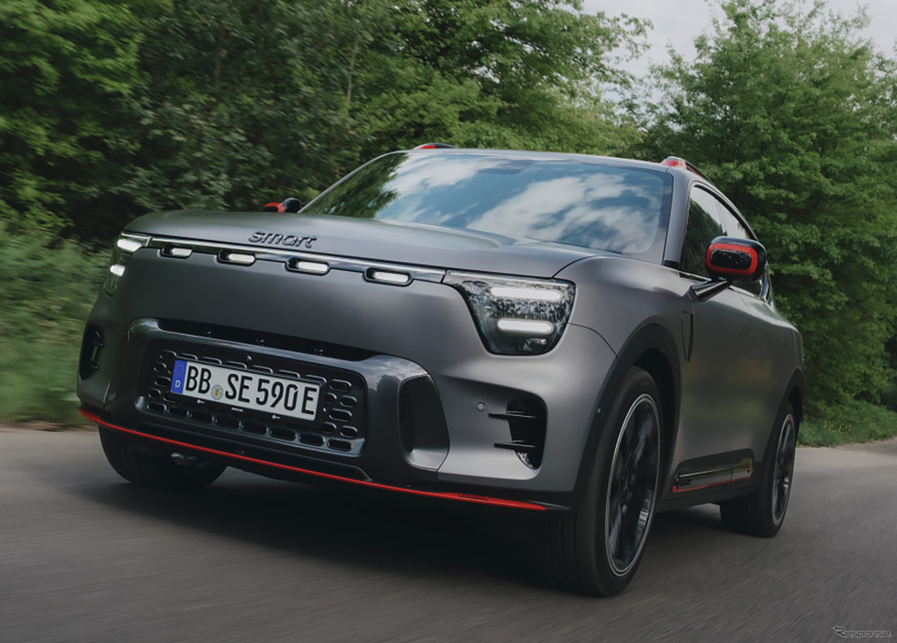 スマートの新型電動SUV『#5』