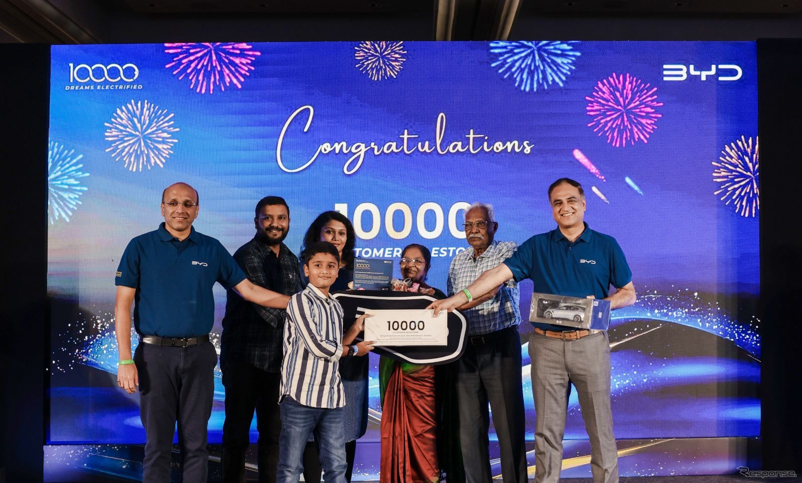 BYDがEV1万台納車をインドで達成