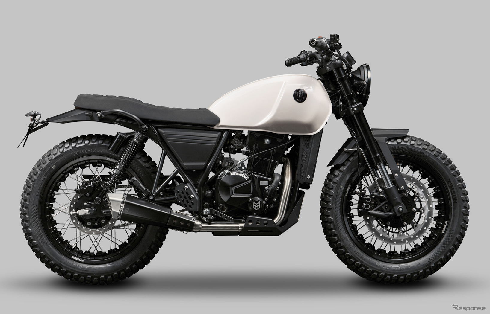 MUTT Motorcycles DRK-01 250CC WHITE SAND