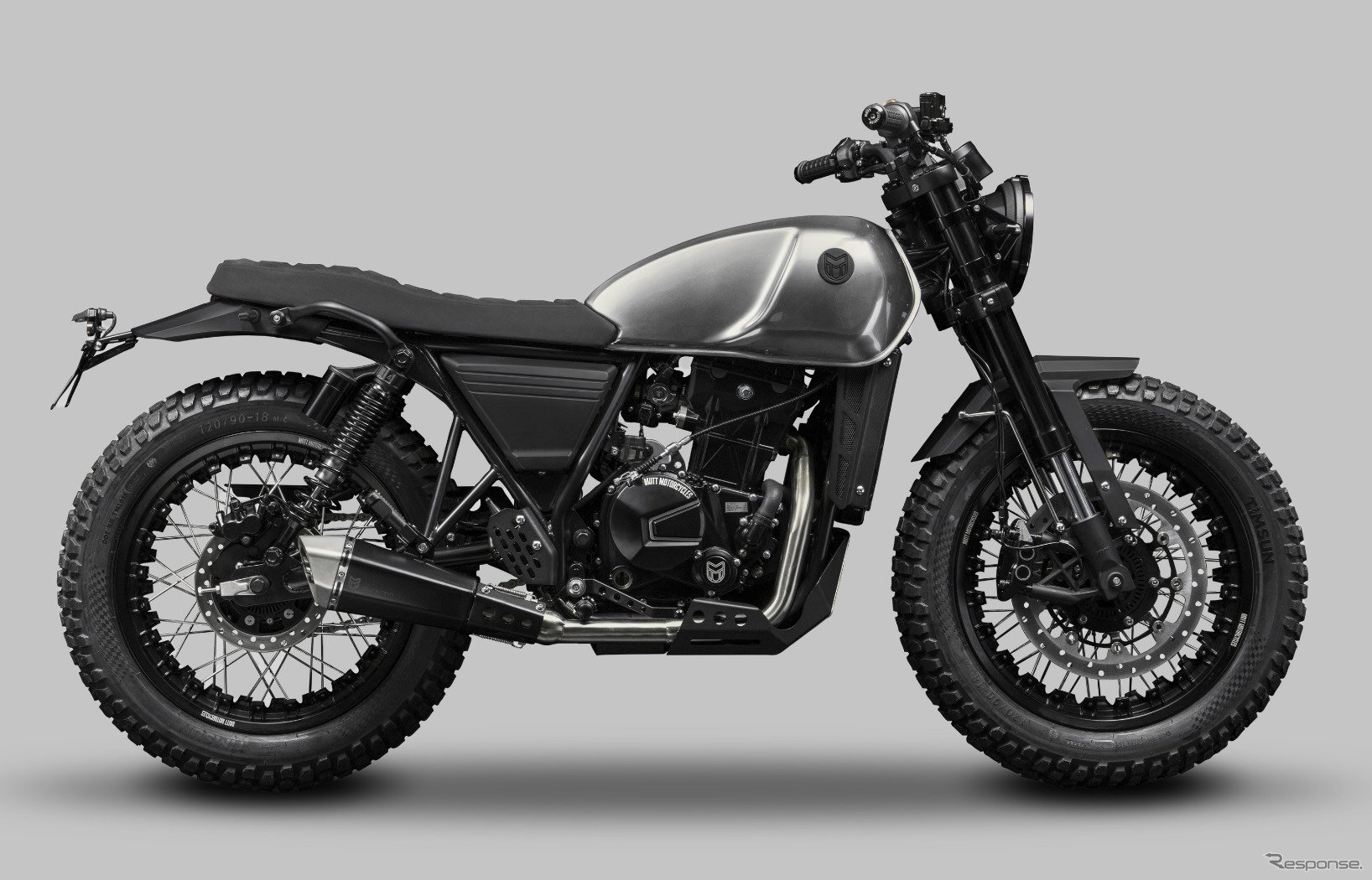 MUTT Motorcycles DRK-01 250CC DARK CHROME