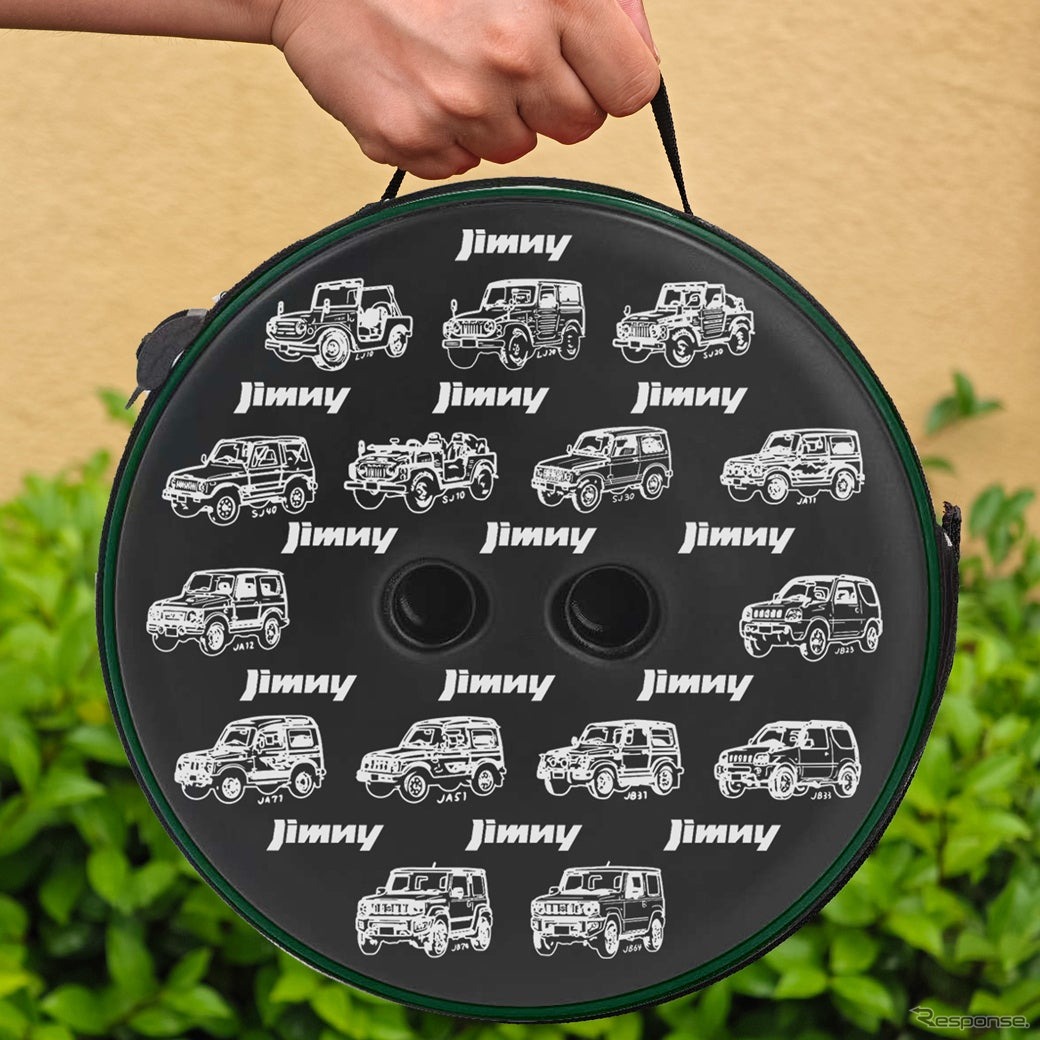 タイヤ型折りたたみ椅子 SUZUKI JIMNY HISTORY