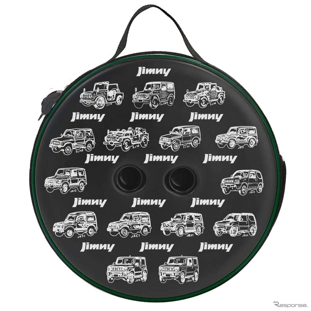 タイヤ型折りたたみ椅子 SUZUKI JIMNY HISTORY
