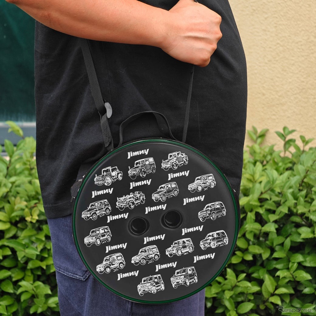 タイヤ型折りたたみ椅子 SUZUKI JIMNY HISTORY