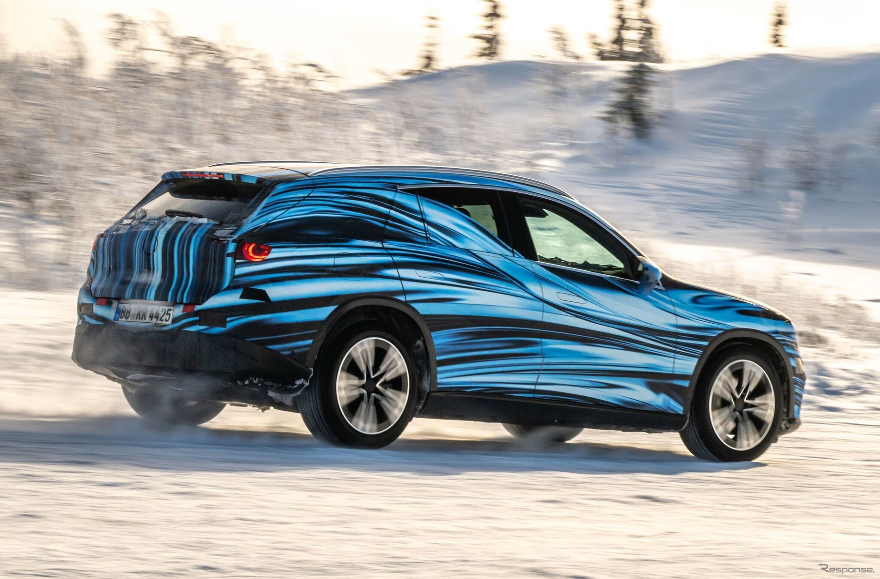 メルセデスベンツ『GLC』新型のプロトタイプ