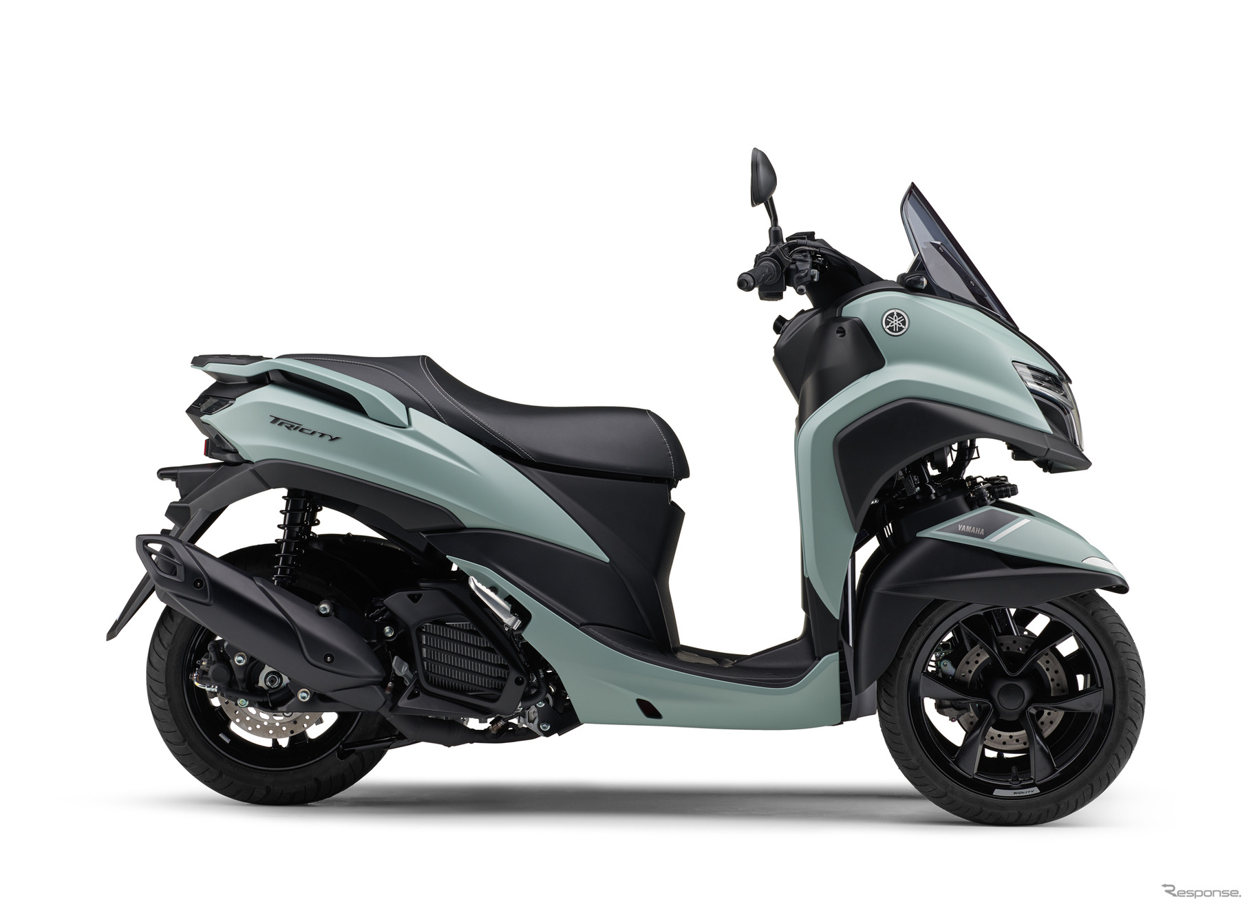 ヤマハ トリシティ125 ABS（マットライトグリーニッシュグレーメタリック1）