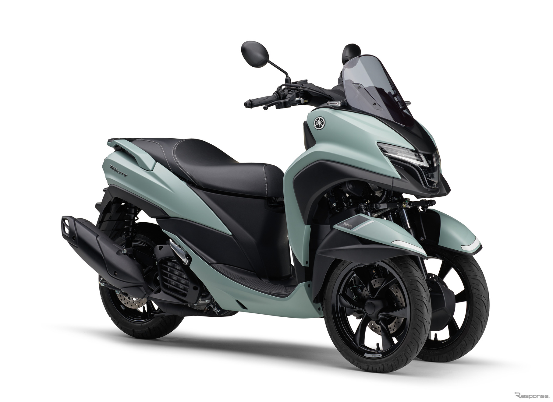 ヤマハ トリシティ125 ABS（マットライトグリーニッシュグレーメタリック1）