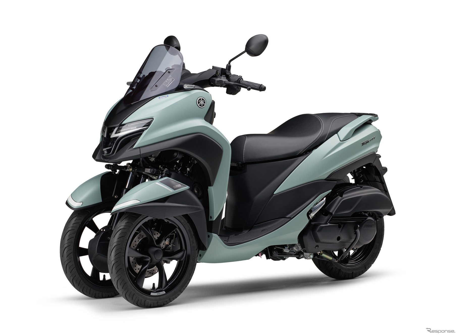 ヤマハ トリシティ125 ABS（マットライトグリーニッシュグレーメタリック1）