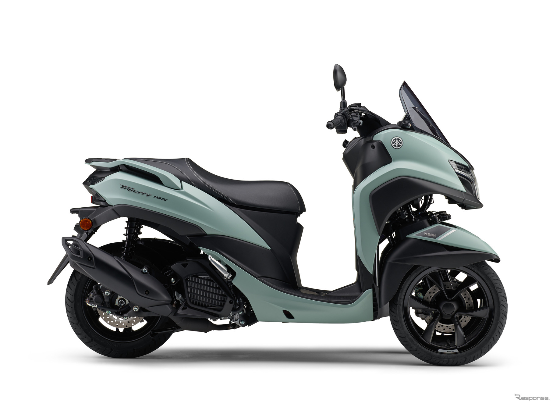ヤマハ トリシティ155 ABS（マットライトグリーニッシュグレーメタリック1）