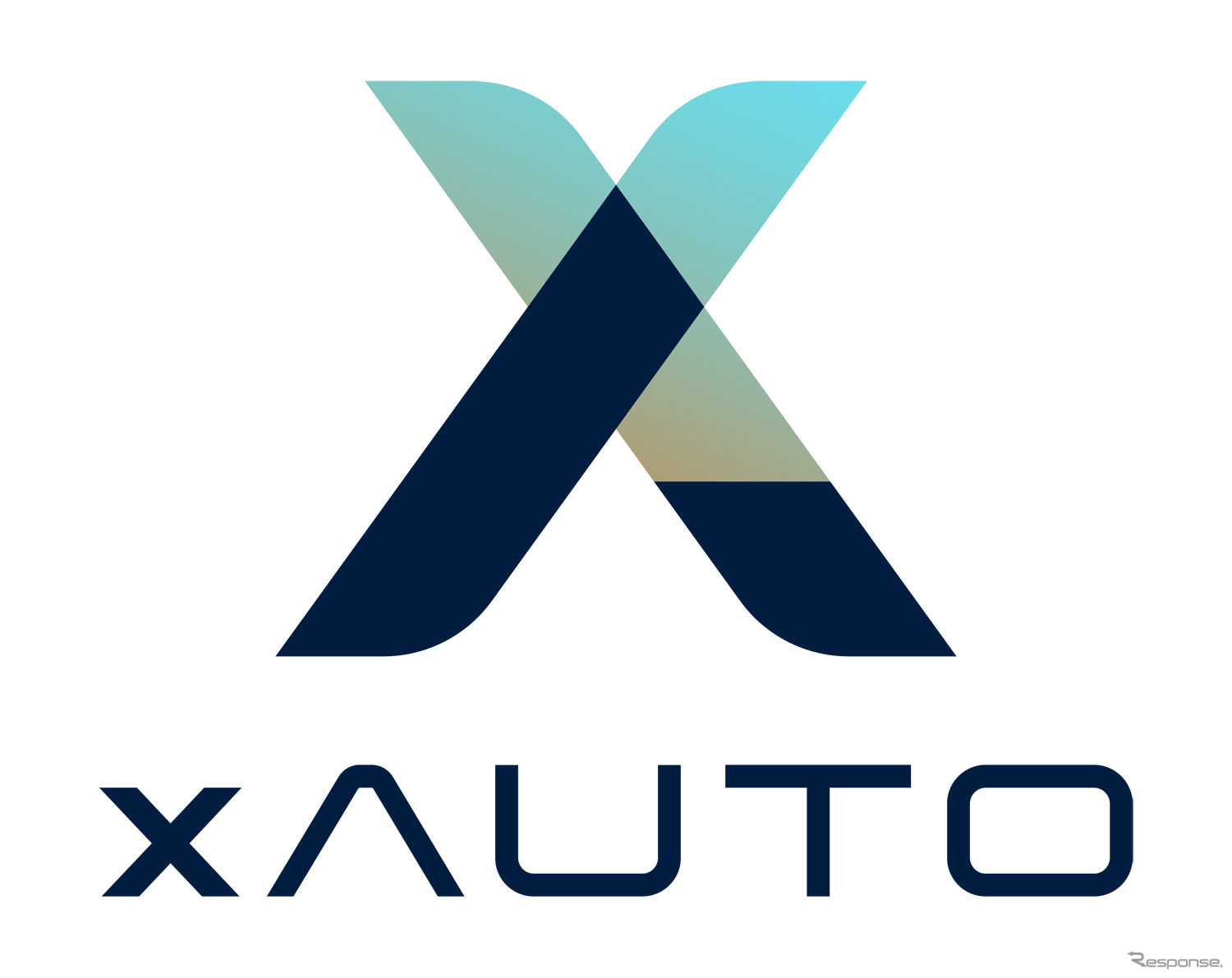 配車から車両運行まで無人化した自動運転サービス「xAUTO（エックスオート）」のロゴ