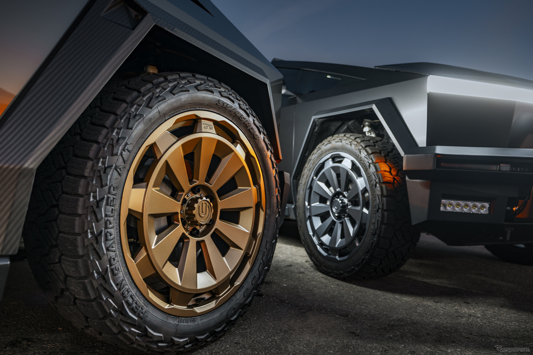 テスラ『サイバートラック』専用ホイール「UP Forged CYBRNOVA」