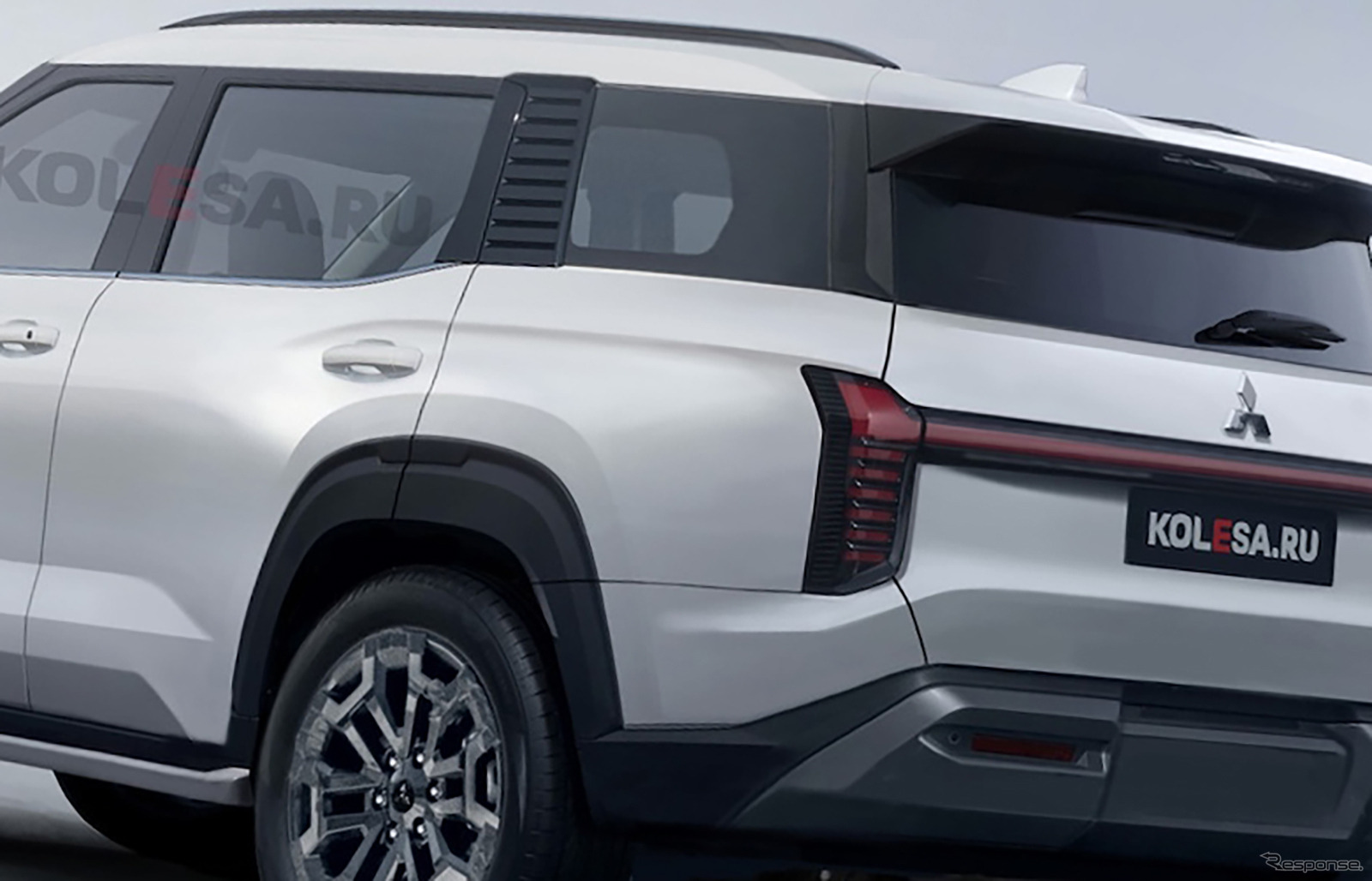 三菱 パジェロスポーツ 次期型の予想CG