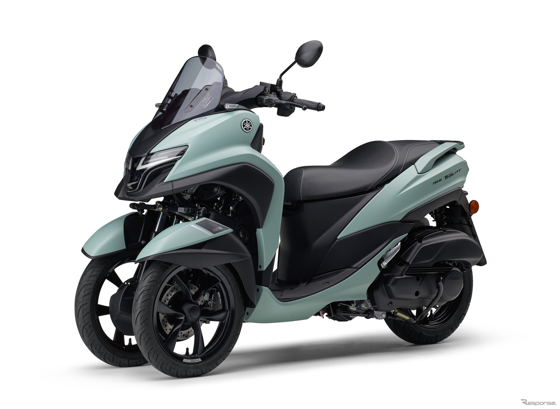 ヤマハ トリシティ155 ABS（マットライトグリーニッシュグレーメタリック1）