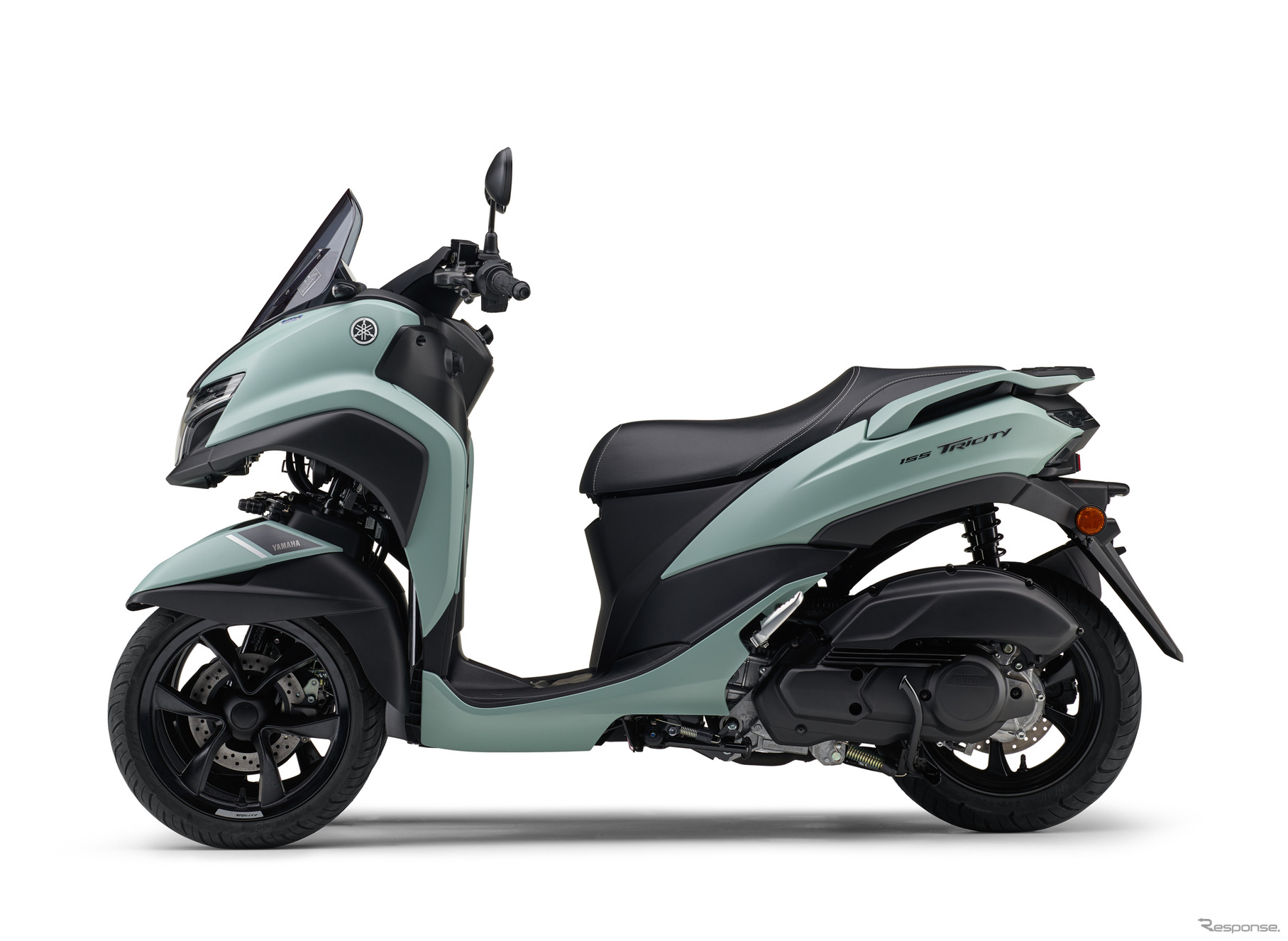 ヤマハ トリシティ155 ABS（マットライトグリーニッシュグレーメタリック1）