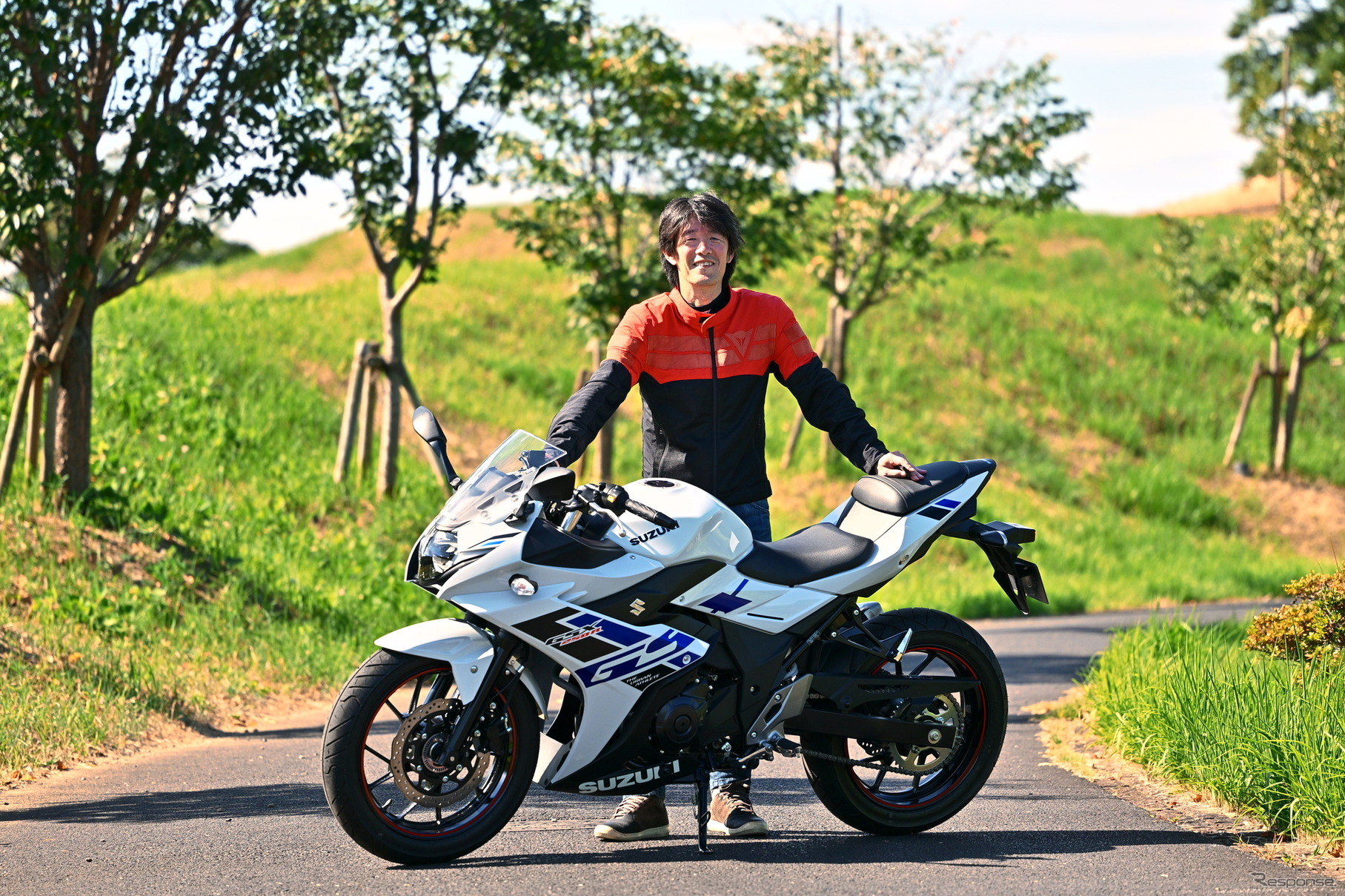 スズキ GSX250Rと伊丹孝裕氏