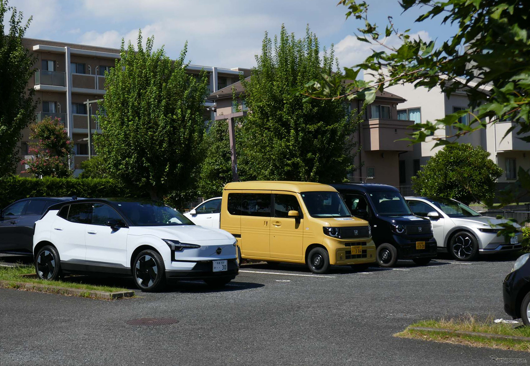 取材当日は試乗会ということで、最新の電動車が用意された
