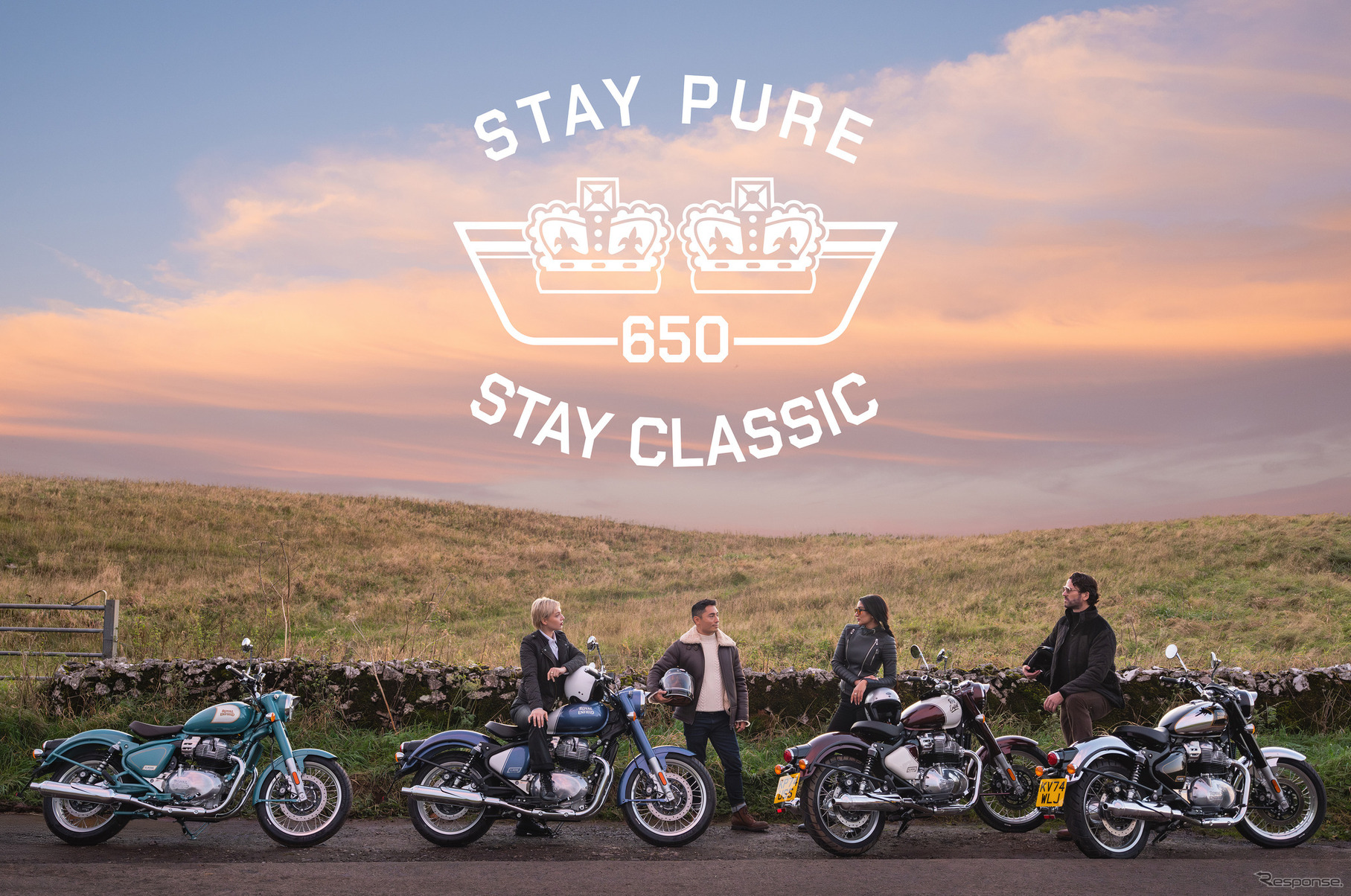 『クラシック650』は伝統的なクラシックシリーズのフラッグシップ