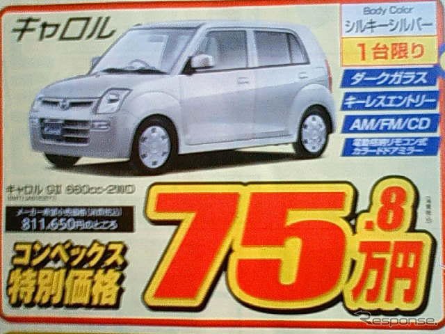 【週末の値引き情報】減税対象拡大中！ 軽自動車をこの価格で